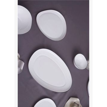 Karaca Agata Opal Cam 33 cm Kayık Tabak