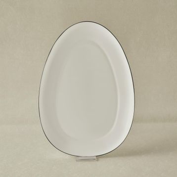 Karaca Agata Opal Cam 33 cm Kayık Tabak
