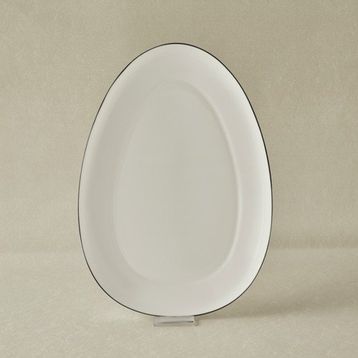 Karaca Agata Opal Cam 33 cm Kayık Tabak