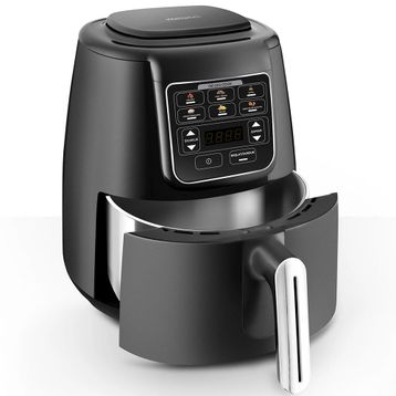 Karaca Air Pro Cook Köz Steel XL Black Silver Çelik Hazneli Airfryer