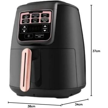Karaca Air Pro Cook XL 2 in 1 4 lt Konuşan Rose Gold Airfryer