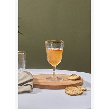 Karaca Akroma 360 ml Gold Transparent Kadeh