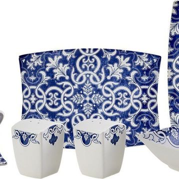 Karaca Aleeza Kare 32 Parça Kahvaltı Takımı
