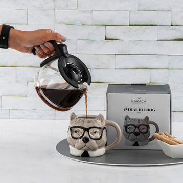 Karaca Animal Buldog Mug Bardak