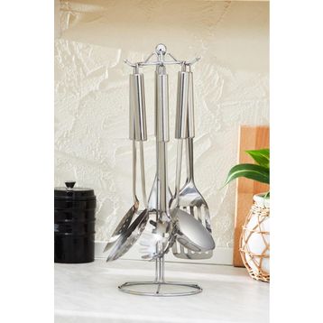 Karaca Apricot Chef 7 Parça Standlı Servis Seti