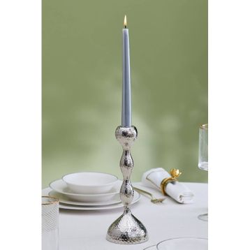 Karaca Arlen Silver 23 cm Tekli Şamdan