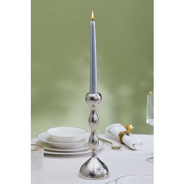 Karaca Arlen Silver 23 cm Tekli Şamdan