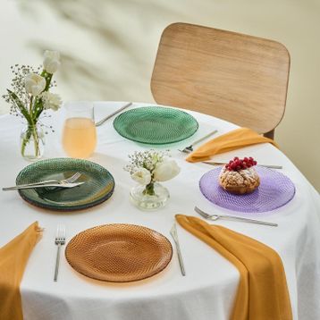 Karaca Arte 6 Parça Cam Pasta Takımı