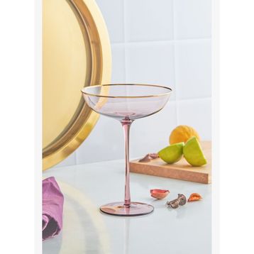 Karaca Azalea Mor 220 ml Martini Bardağı