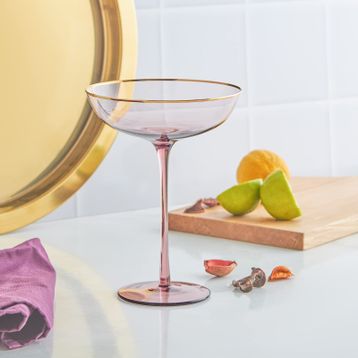 Karaca Azalea Mor 220 ml Martini Bardağı
