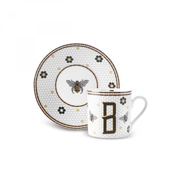 Karaca B Harfli 80 ml Kahve Fincanı