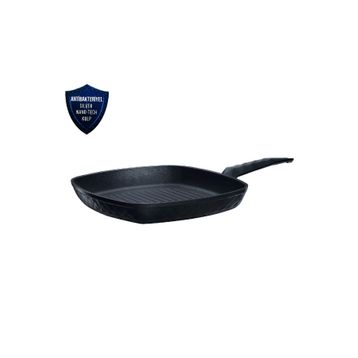 Karaca Biodiamond 28 cm Antibakteriyel Kulp Grill Tava