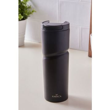 Karaca Capella 500 ml Siyah Çelik El Termosu