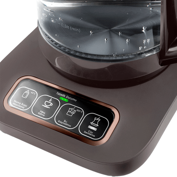 Karaca Çaysever Robotea Pro Connect 4in1 Walnut Brown Çay Makinesi
