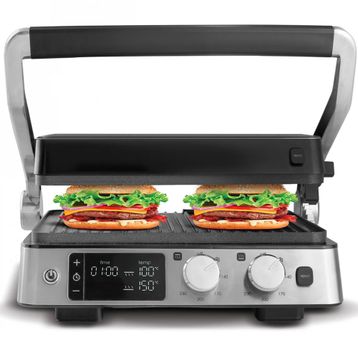 Karaca Compact Steel Sear ve Grill 2008 Inox 2000W Tost Makinesi