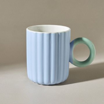 Karaca Dalya Mavi 370 ml Kupa