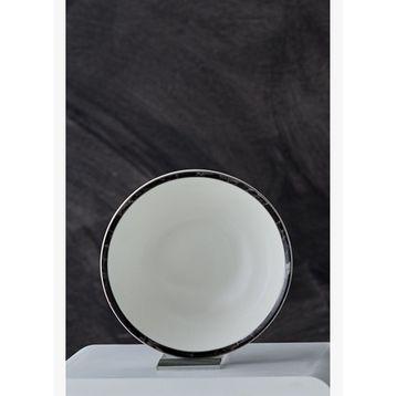 Karaca Damalı 14 cm Çizgi Porselen Salata Kasesi