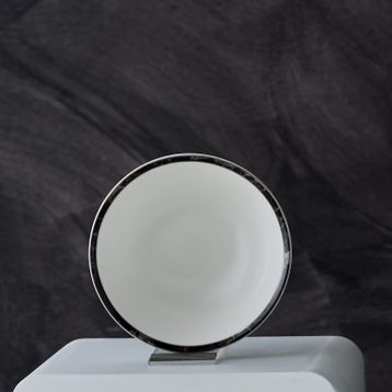 Karaca Damalı 14 cm Çizgi Porselen Salata Kasesi