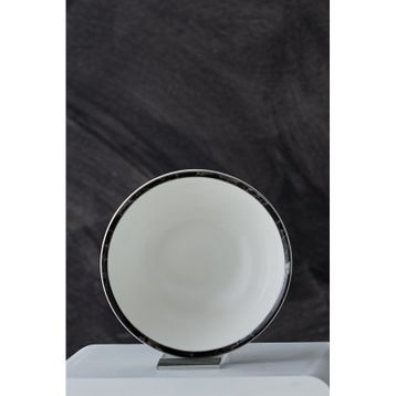 Karaca Damalı 14 cm Çizgi Porselen Salata Kasesi