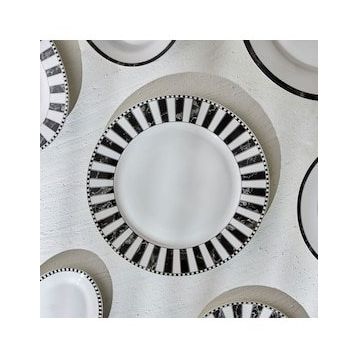 Karaca Damalı Porselen 22 cm Servis Tabağı
