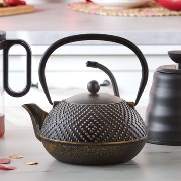 Karaca Dark Gold Teapot 900 ml Demlik
