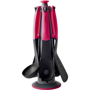 Karaca Dave Pembe 6 Parça Standlı Servis Seti