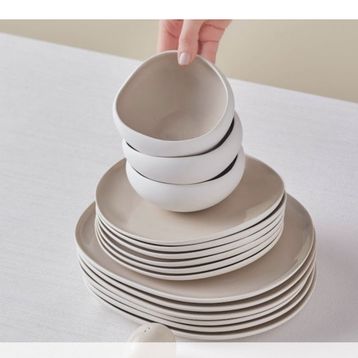 Karaca Earth Collection Cupid 55 Parça 12 Kişilik Yemek Takımı