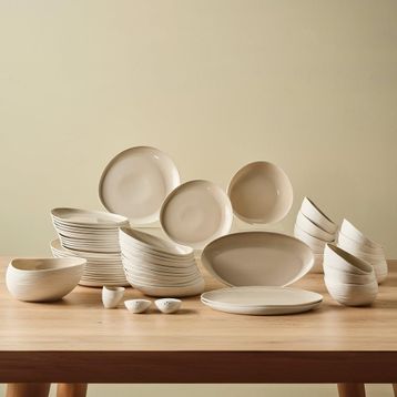 Karaca Earth Collection Rise 55 Parça 12 Kişilik Yemek Takımı