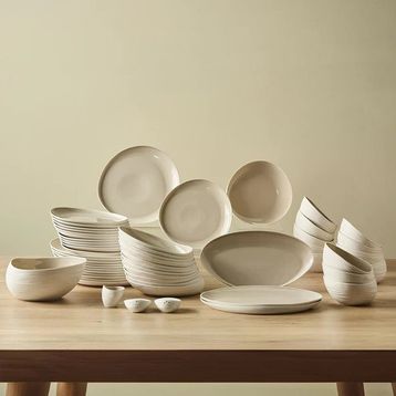 Karaca Earth Collection Rise 55 Parça 12 Kişilik Yemek Takımı