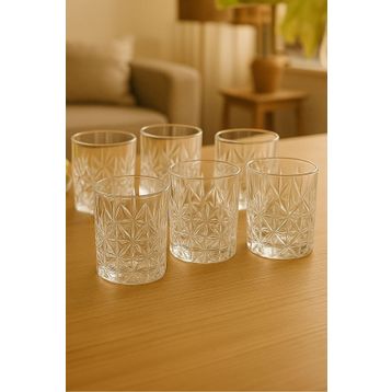 Karaca Eclipsa 300 ml 6'lı Cam Su Bardağı