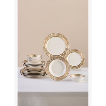 Karaca Elegance Bone Isola 24 Parça 6 Kişilik Yemek Takımı