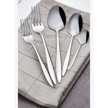 Karaca Elegance Kai Platin 60 Parça 12 Kişilik Çatal Kaşık Seti