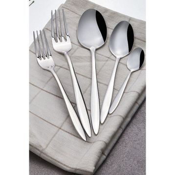 Karaca Elegance Kai Platin 60 Parça 12 Kişilik Çatal Kaşık Seti