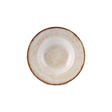 Karaca Ephesus 28 CM Bej Makarna Tabağı