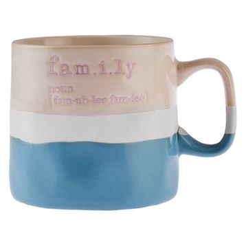 Karaca Family Mavi 320 ml Kupa