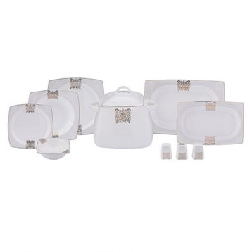Karaca Fine Bone Lotus 60 Parça Yemek Takımı