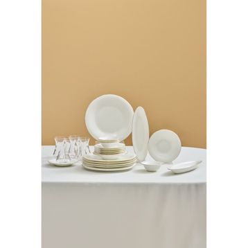 Karaca Fine Pearl Fame 26 Parça 6 Kişilik İnci Gold Kahvaltı/Servis Takımı