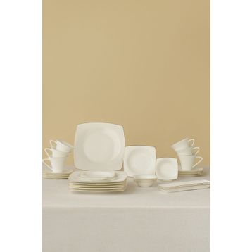 Karaca Fine Pearl Ragusa 26 Parça 6 Kişilik İnci Gold Kahvaltı/Servis Takımı