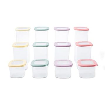 Karaca Forbs 12 Parça 550 ml Krem Saklama Kabı