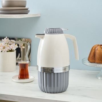 Karaca Gant 2 lt Gri Cam Sızdırmaz Çay Termosu