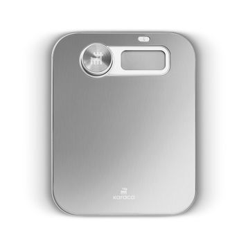 Karaca Gastro Scale 1004 Self Power Kinetik Enerjili Ekranlı Inox 5 kg Mutfak Tartısı