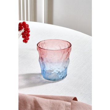 Karaca Glacier 287 ml Mavi Pembe Su Bardağı
