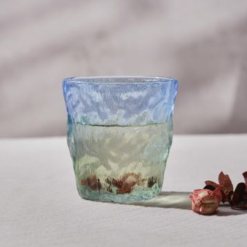 Karaca Glacier Mavi Yeşil 287 ml Su Bardağı