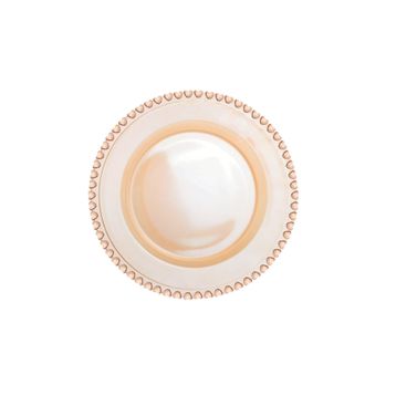 Karaca Glory Cam Amber 27 cm Tekli Servis Tabağı
