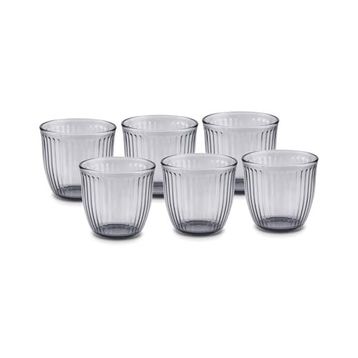 Karaca Gordes 290 ml Antrasit 6'lı Su Bardağı