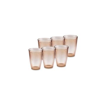 Karaca Gordes 370 ml 6'lı Amber Meşrubat Bardağı