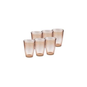 Karaca Gordes 370 ml 6'lı Amber Meşrubat Bardağı