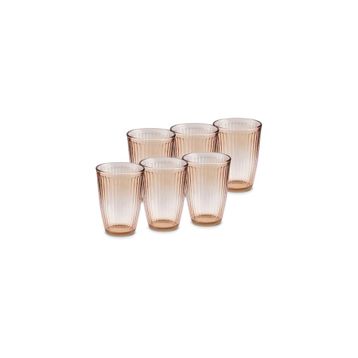 Karaca Gordes 370 ml 6'lı Amber Meşrubat Bardağı