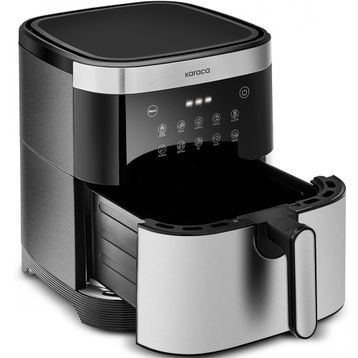 Karaca Gourmet 9 lt Smart Screen Geniş Hazne Inox Airfryer