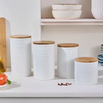 Karaca Hale Vakumlu Kapaklı 4'lü Baharat Takımı